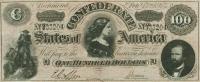 Gallery image for Confederate States of America p72: 100 Dollars